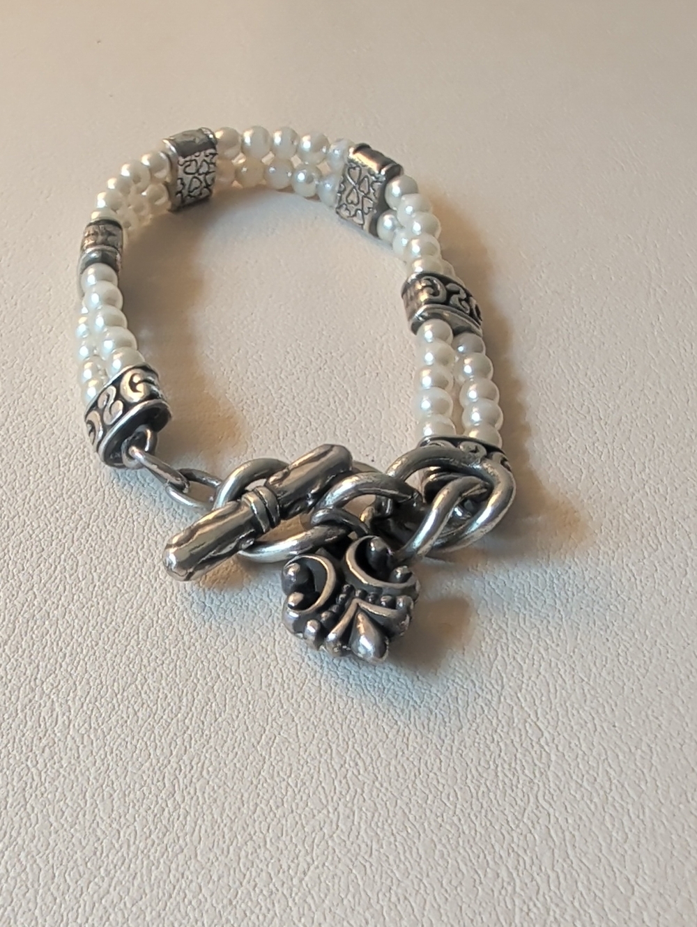 Collectors Brighton Lady Jane Pearl Bracelet